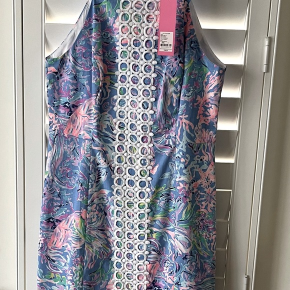 Lilly Pulitzer Pearl Stretch shift in All together now size 8 - Picture 7 of 7